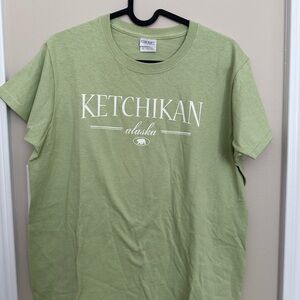 Gildan Women’s Green Ketchikan Alaska T-Shirt